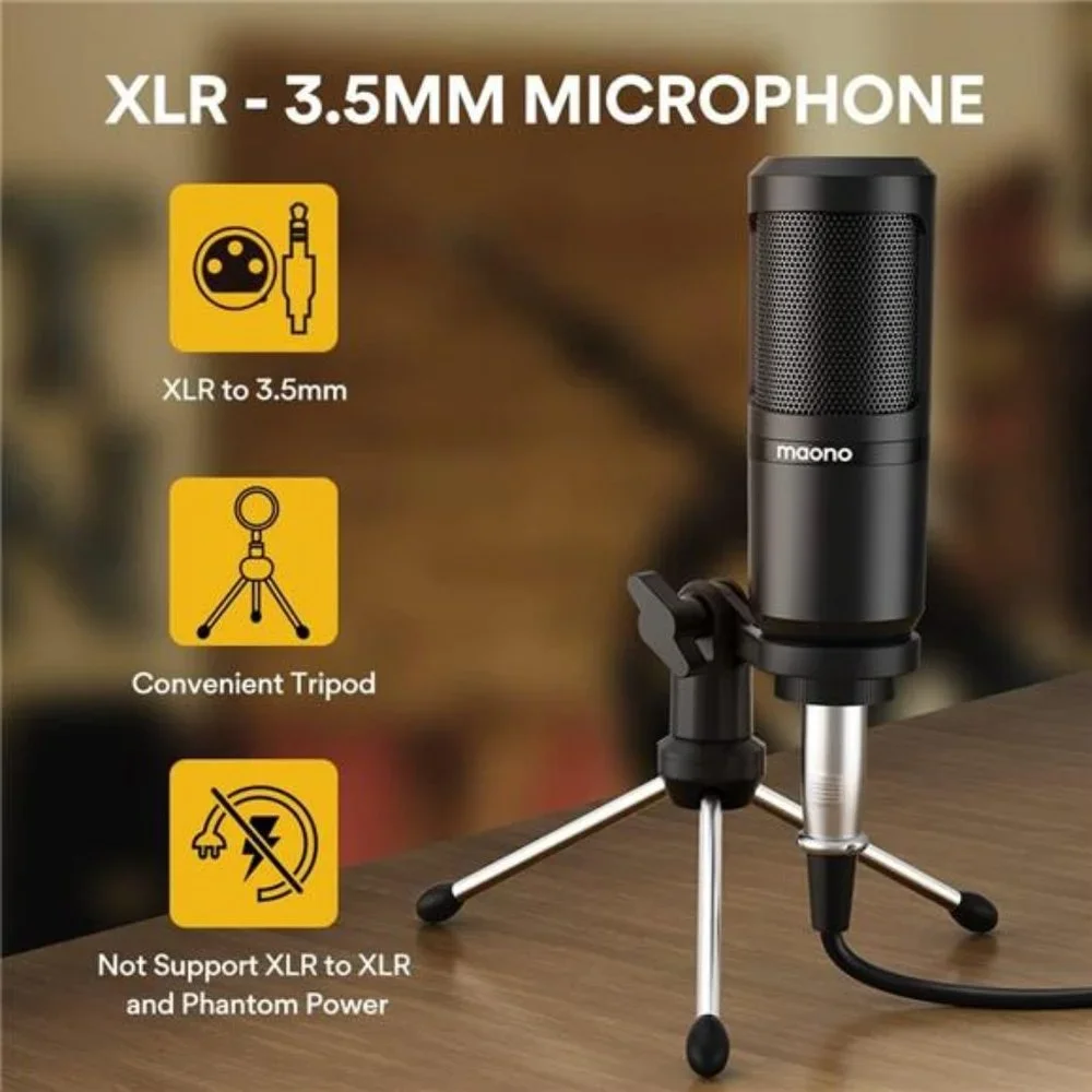 Podcast Equipment Bundle Audio mixer All-in-One Podcast Production Studio